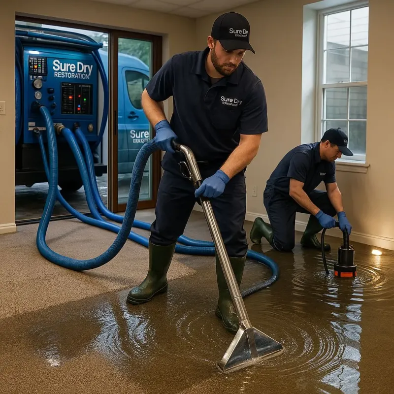 Water Extraction and Removal process in Valley Springs, CA